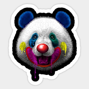 PANDA CLOWN Sticker